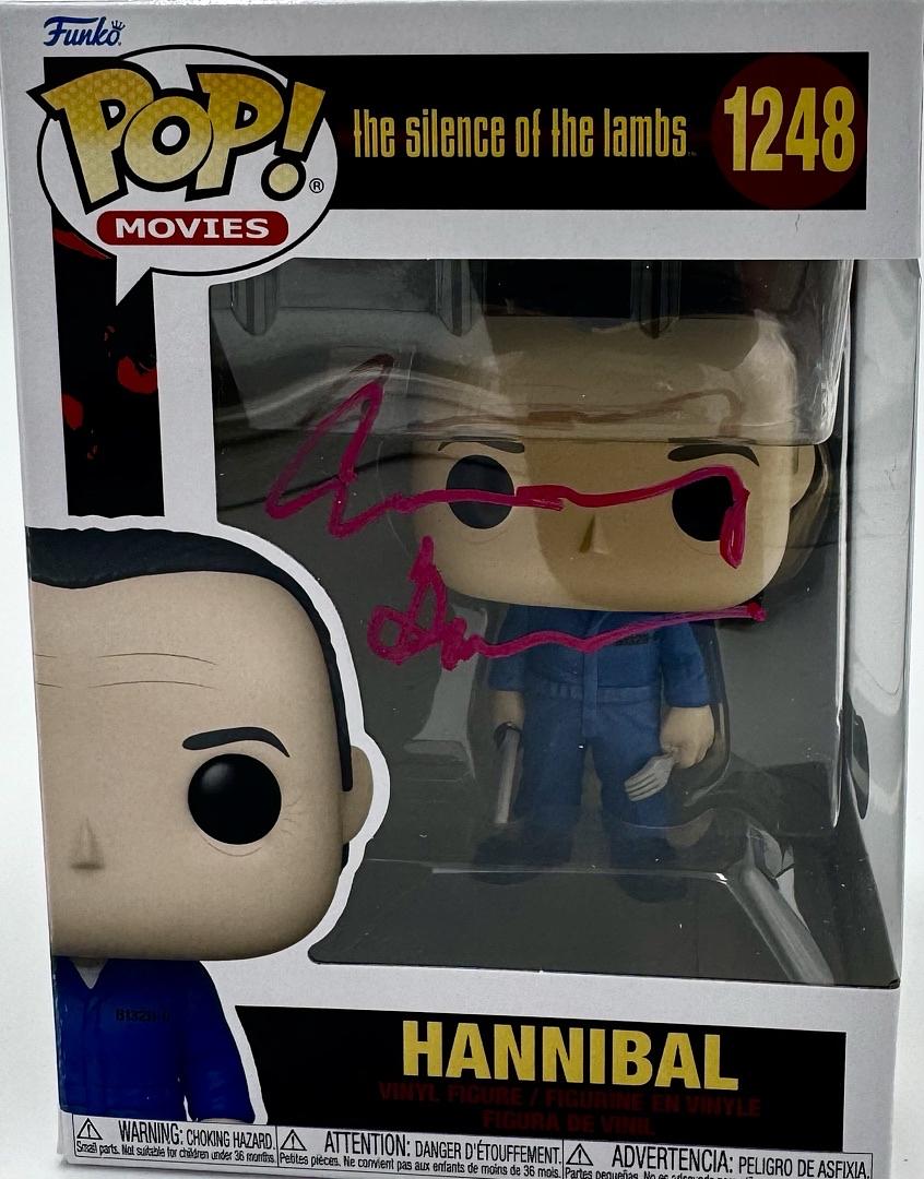 Anthony Hopkins Signed Funko Pop #1248 Hannibal Lecter (Silence Of The Lambs) - Beckett COA